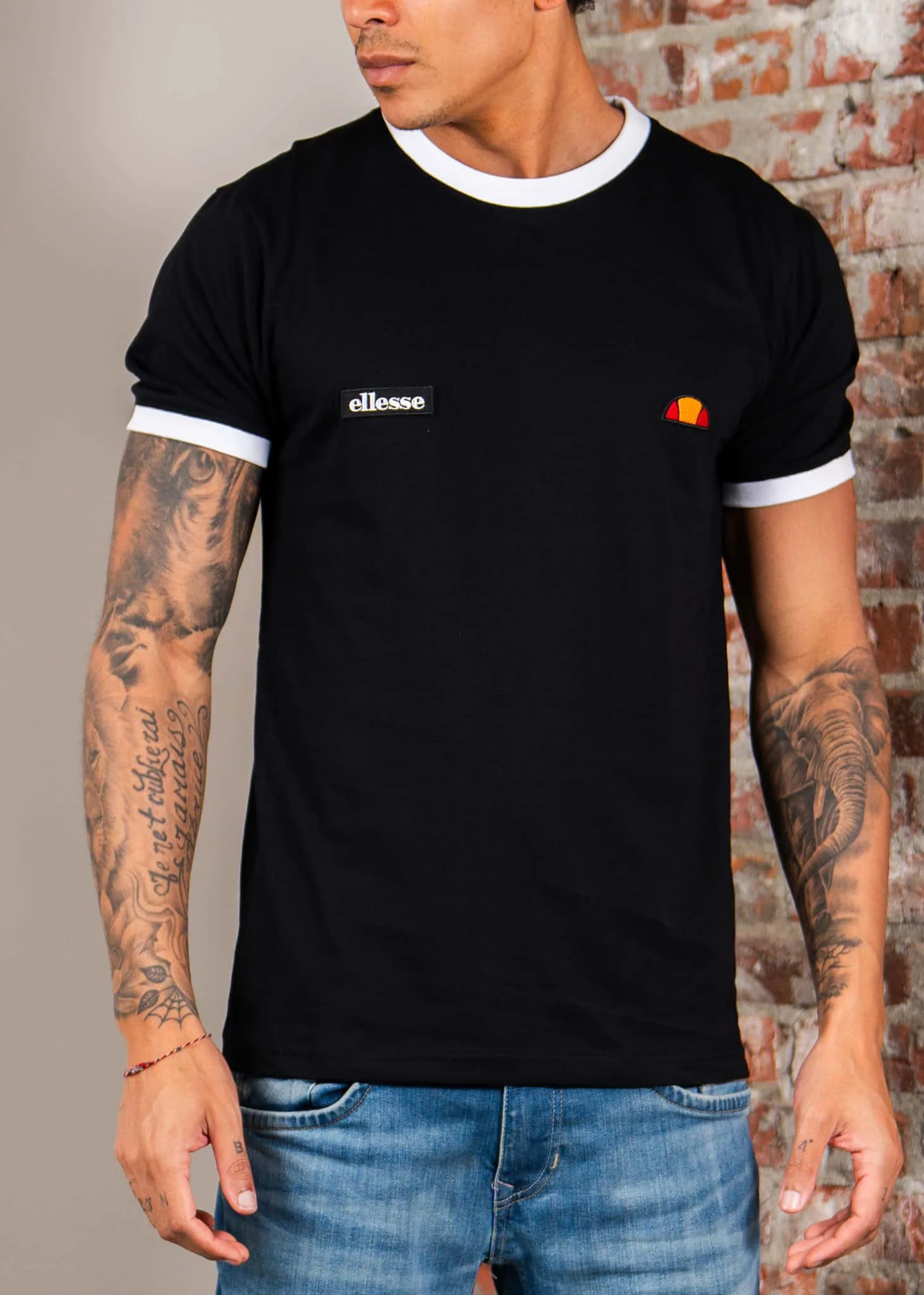 Ringetto tee - black