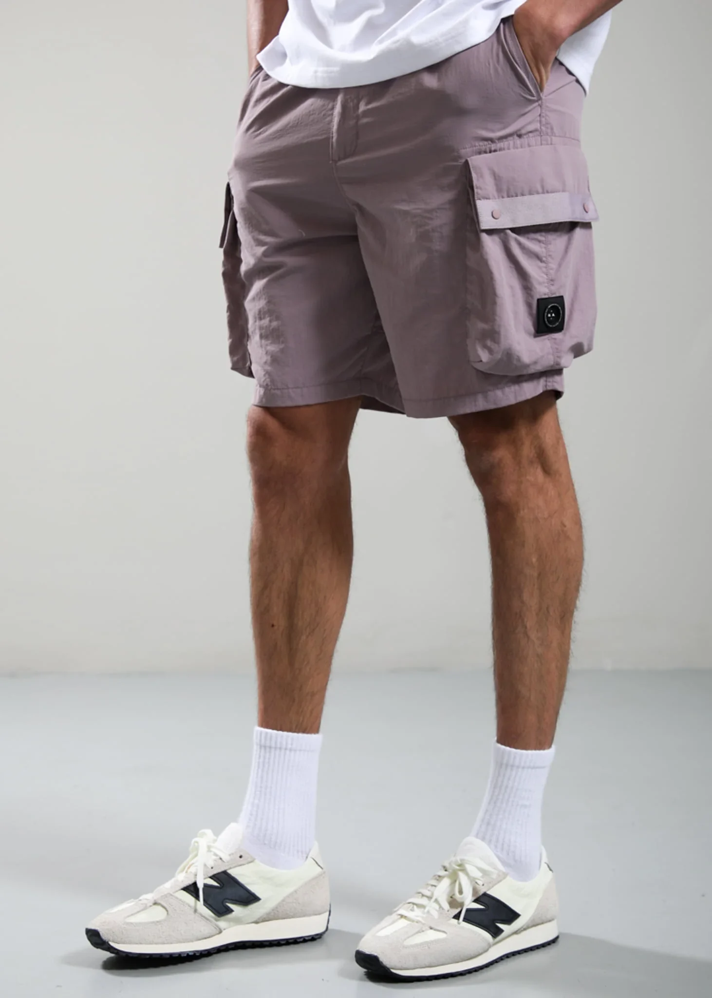 Woodvale cargo short - dark rose