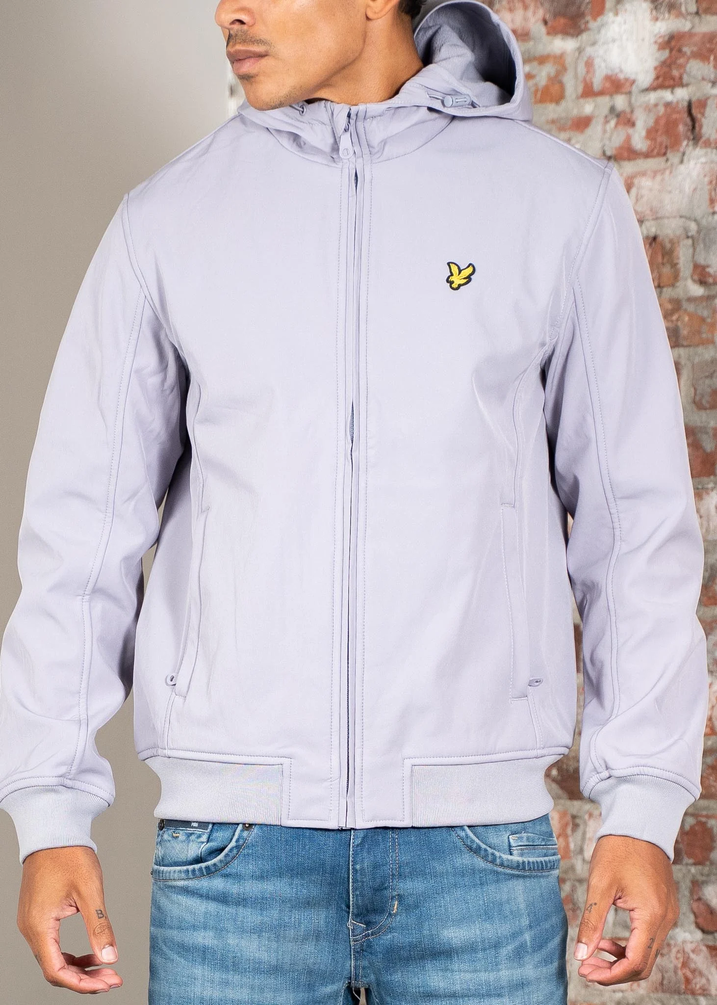 Fleece back softshell - jet black