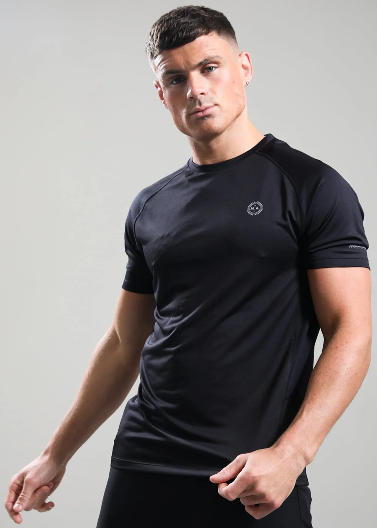 Altitude active sport t-shirt - black