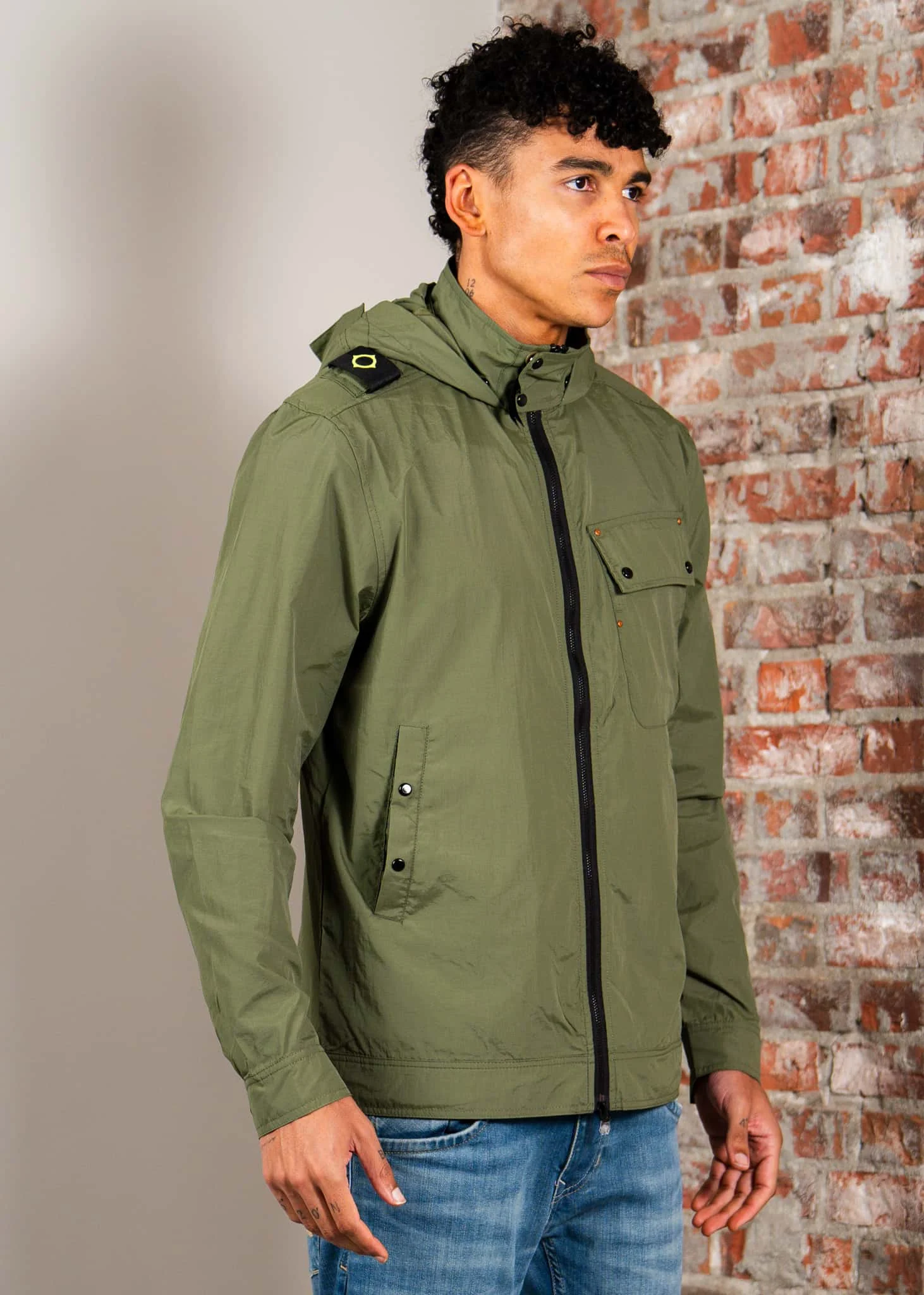 Cetane utility jacket - bronze green