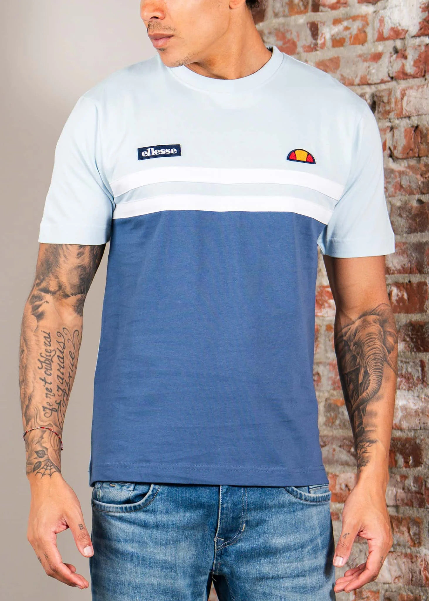 Venire tee - blue light blue