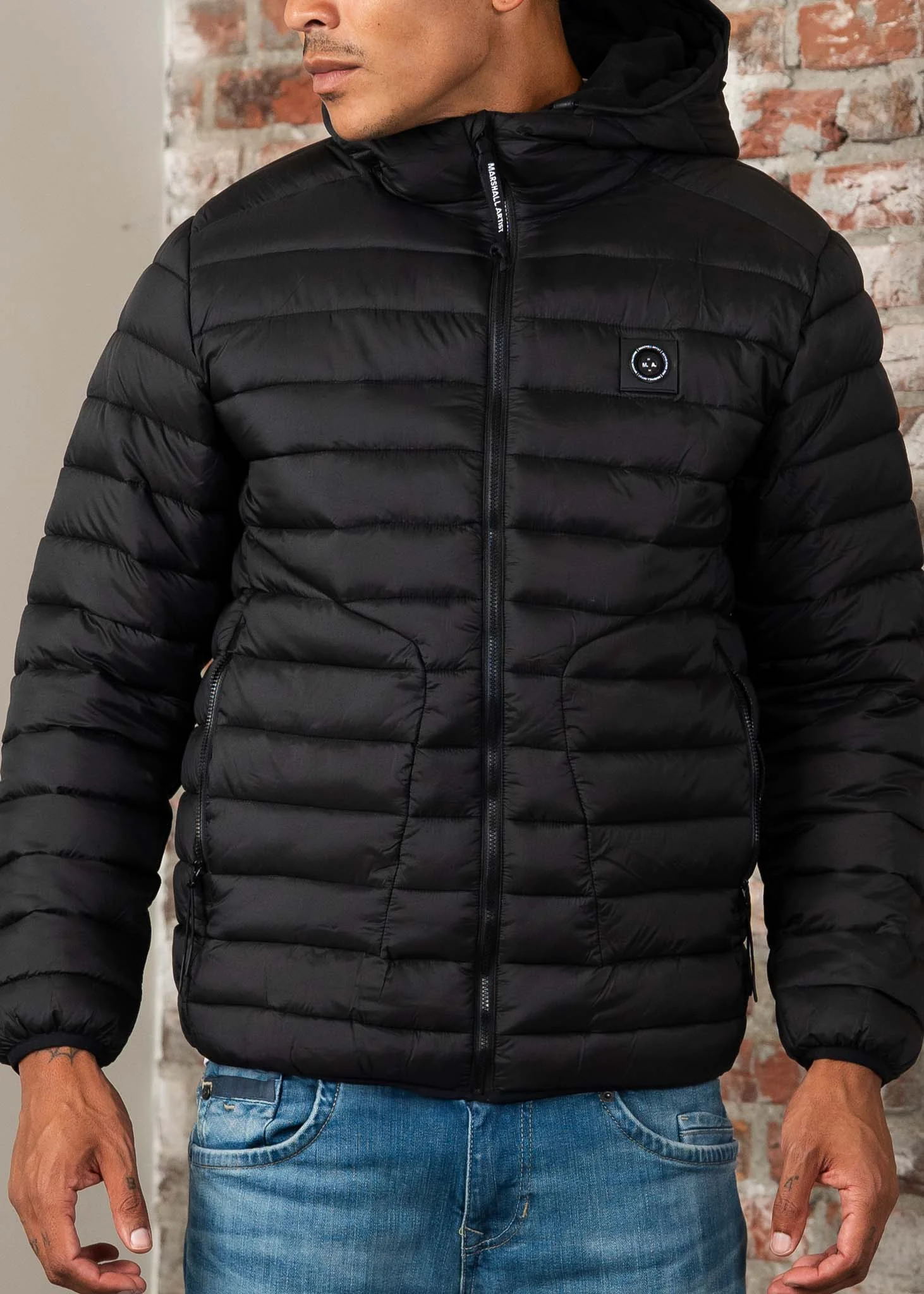 Ashdale bubble jacket - black