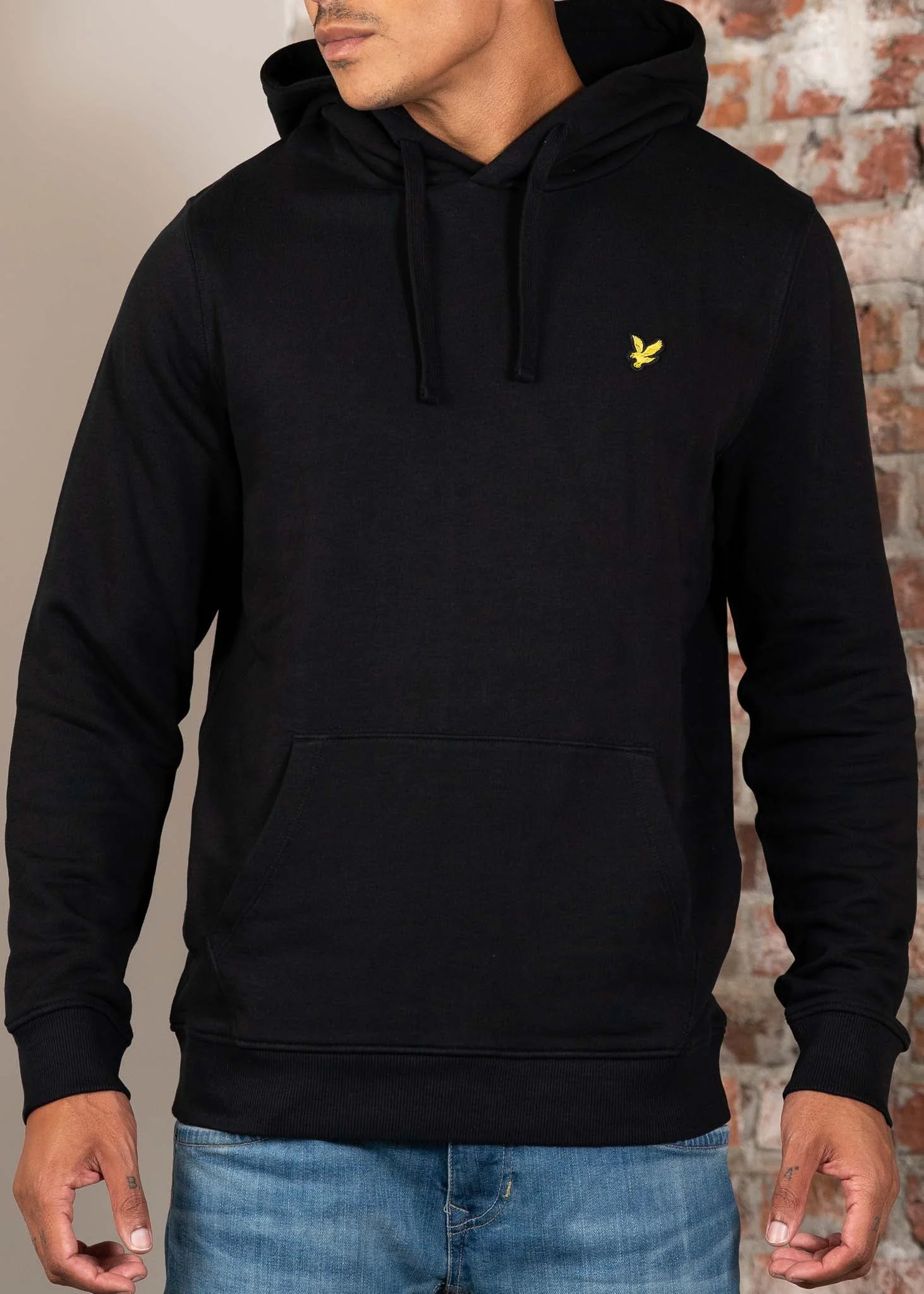 Pullover hoodie - jet black